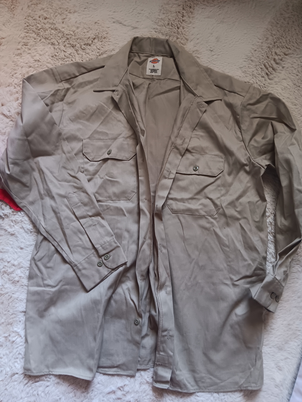 Dickies Tan Work Shirt And Pants